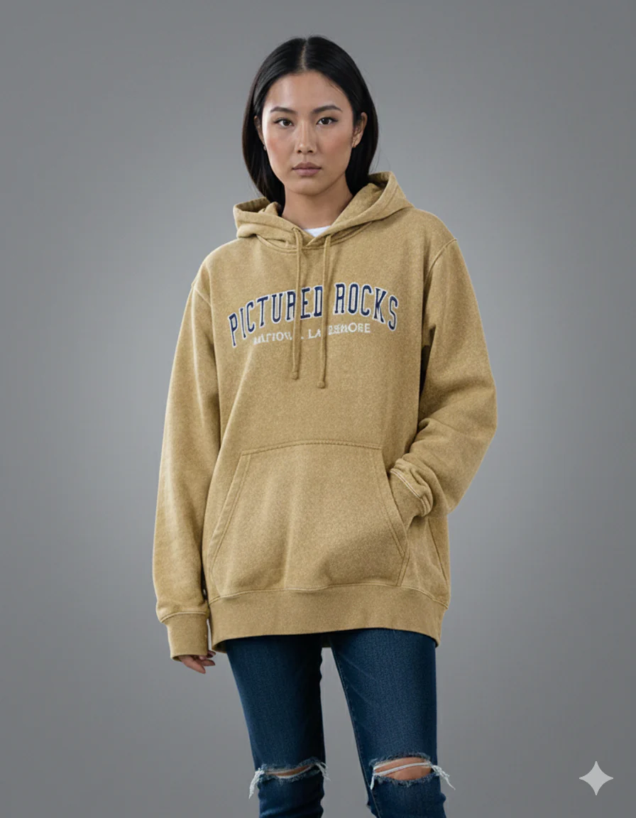 Acid Wash Vintage Oversized Hood