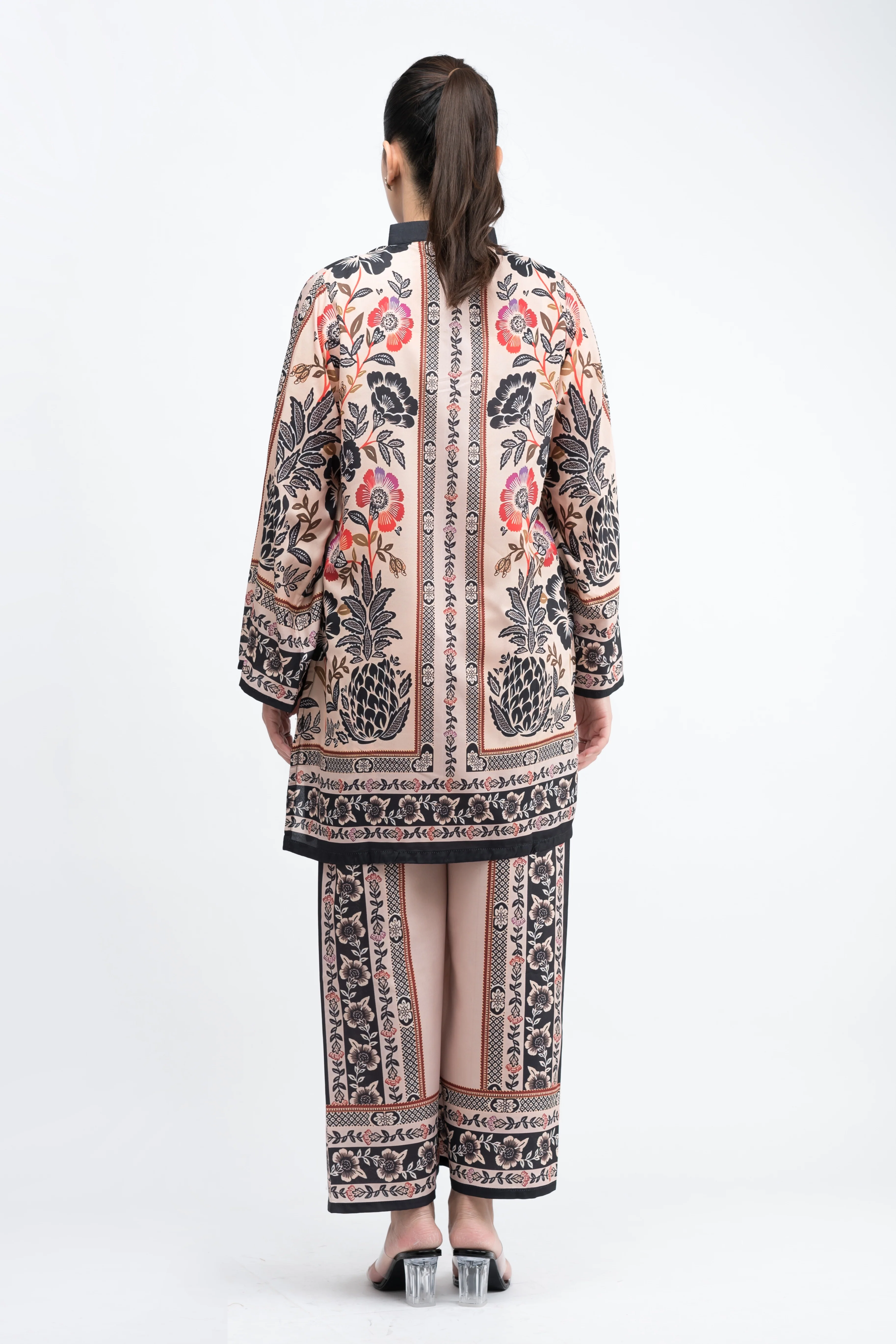 Beleza Printed Swiss Lawn Co-Ord Set - Image 4