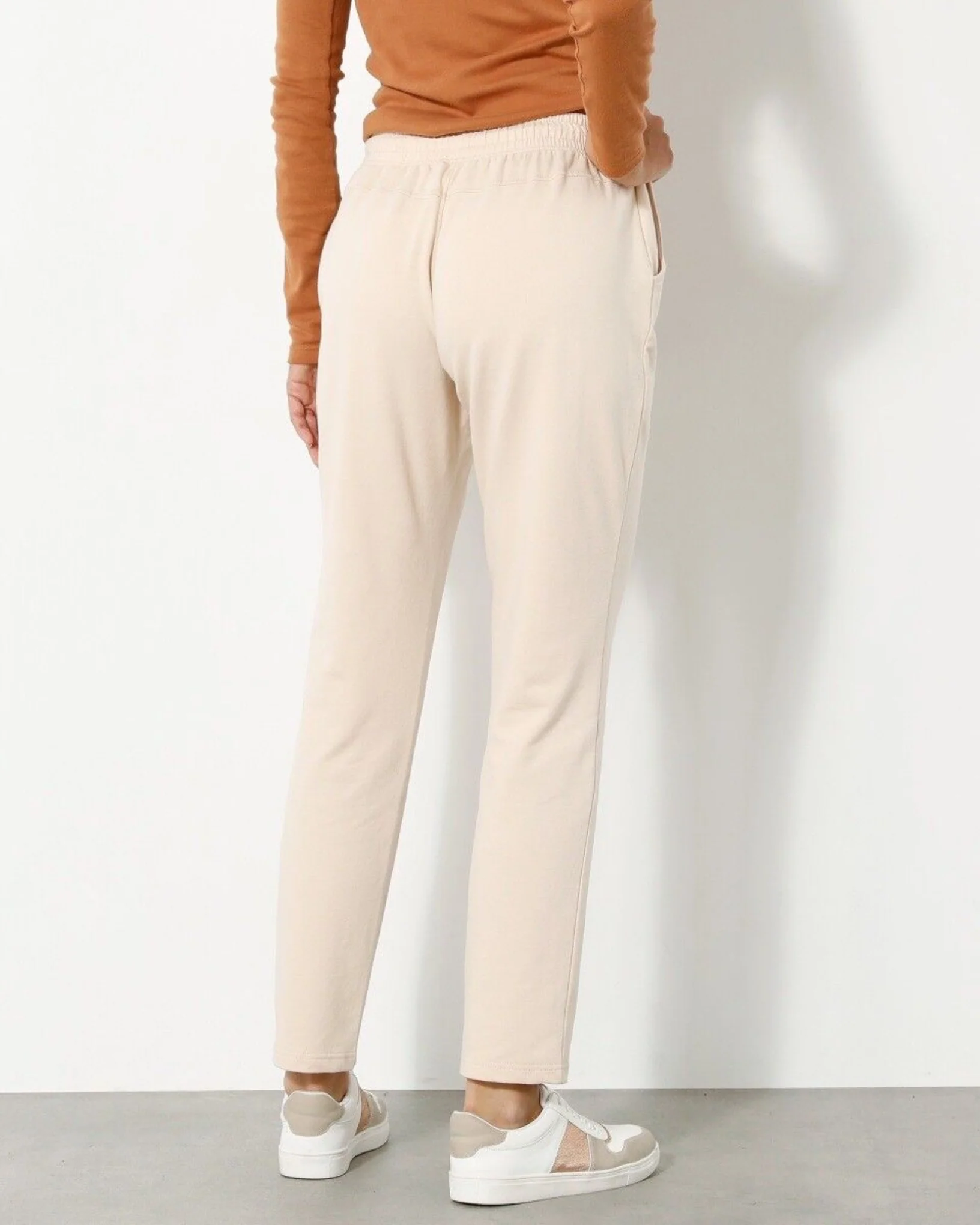 Comfort Stretch Summer Trouser Pant Beige - Image 3