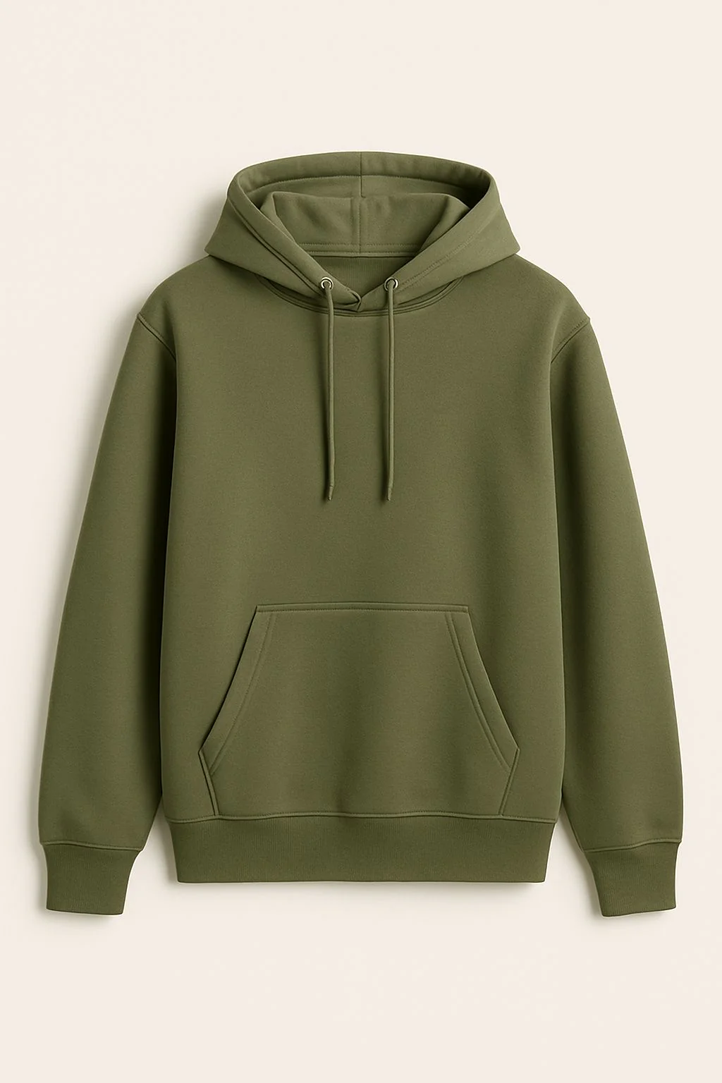 Premium Solid Oversized Pull Over Hood Olive