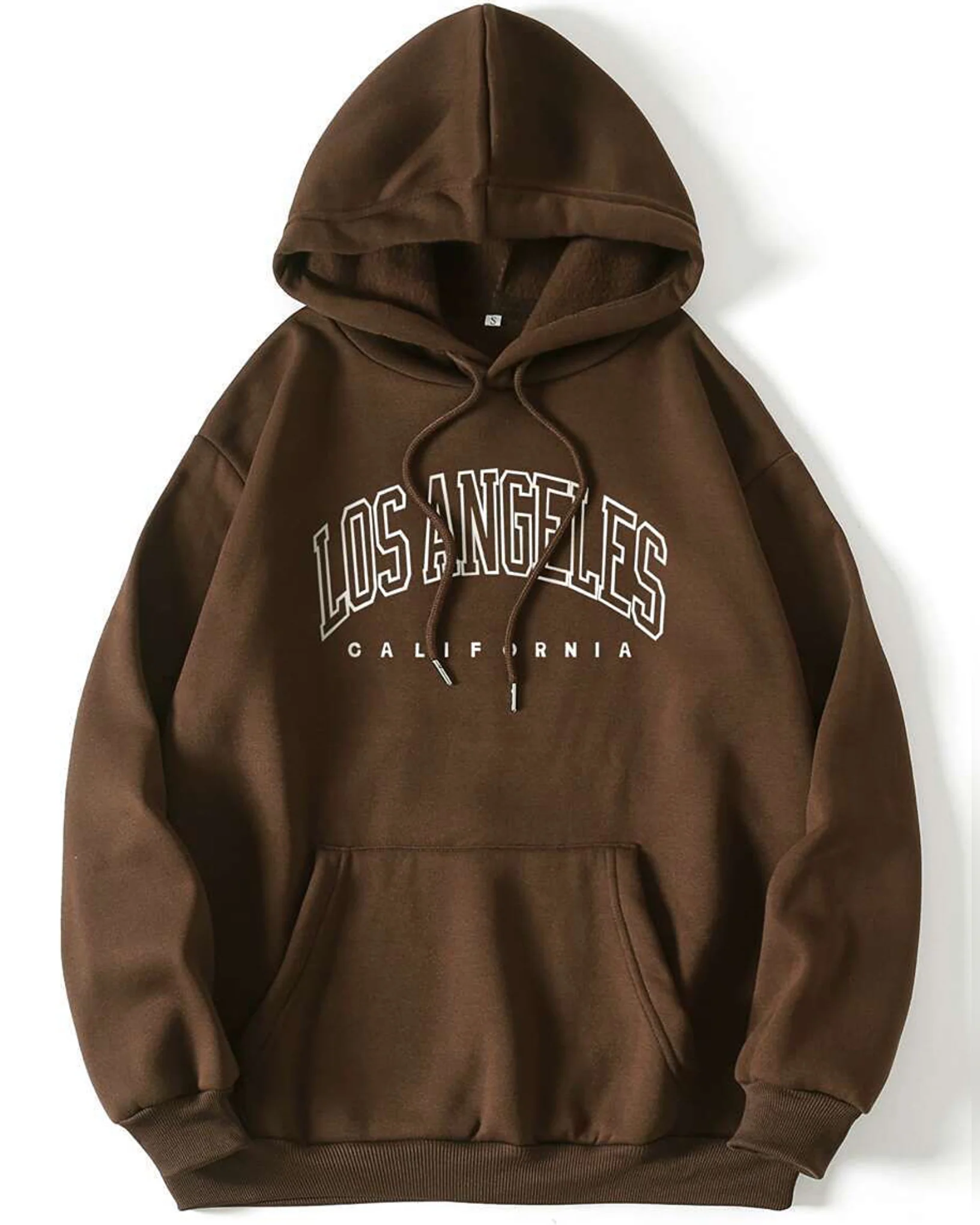 Los Angeles Graphic Oversized Hood Brownie