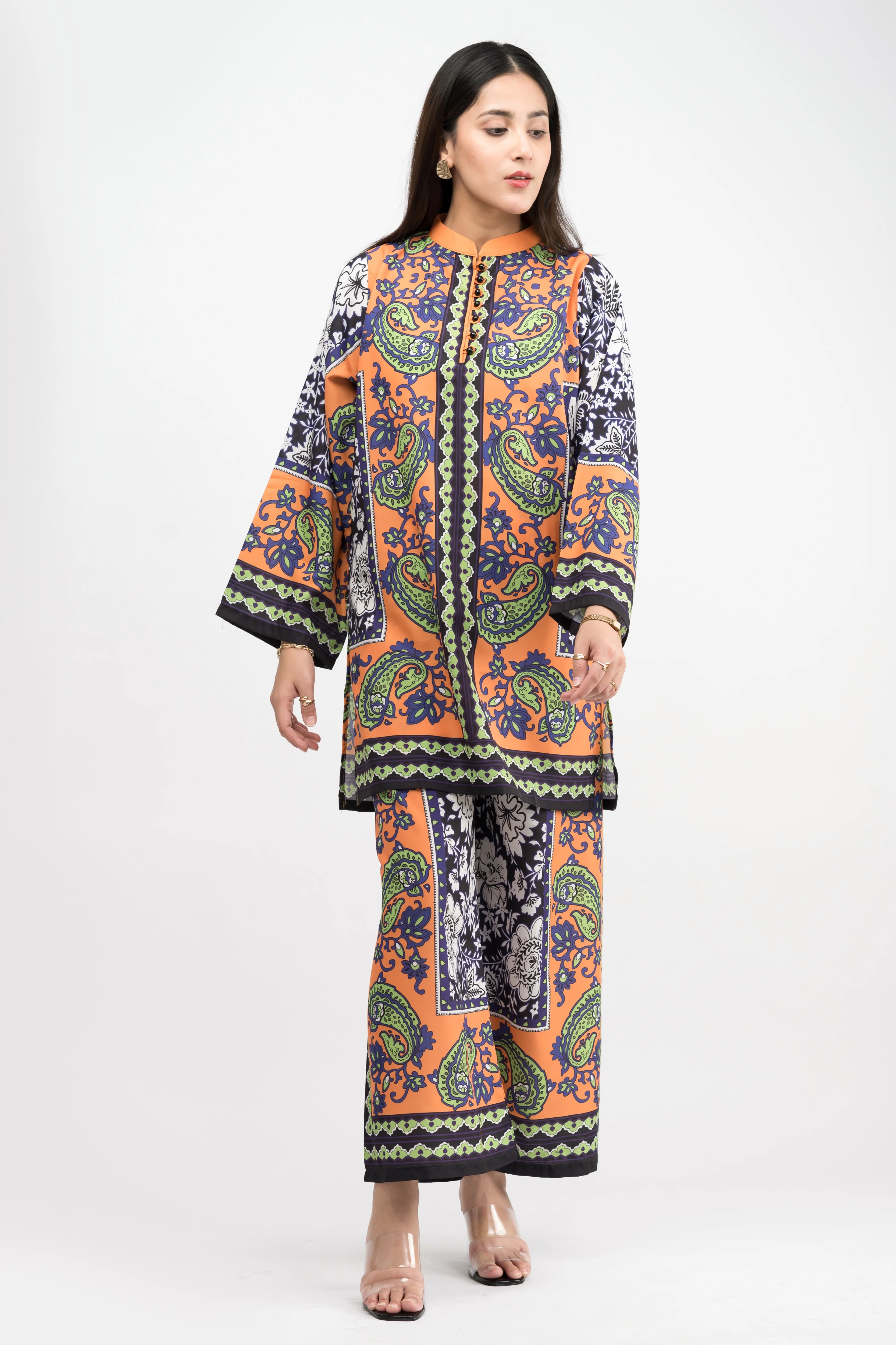 Erica Printed Swiss Lawn Co-Ord Set